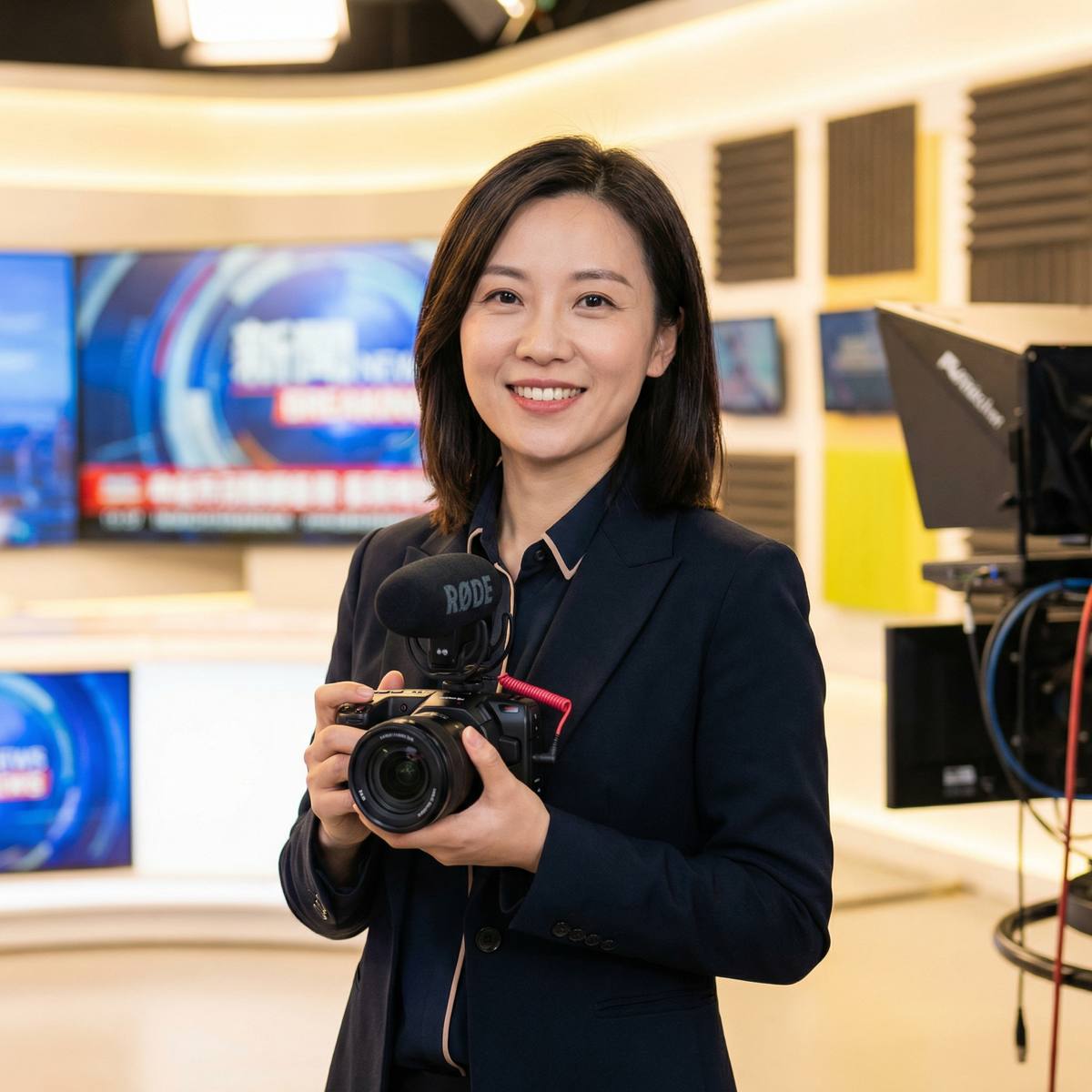 国产主播摄影师林晓雯