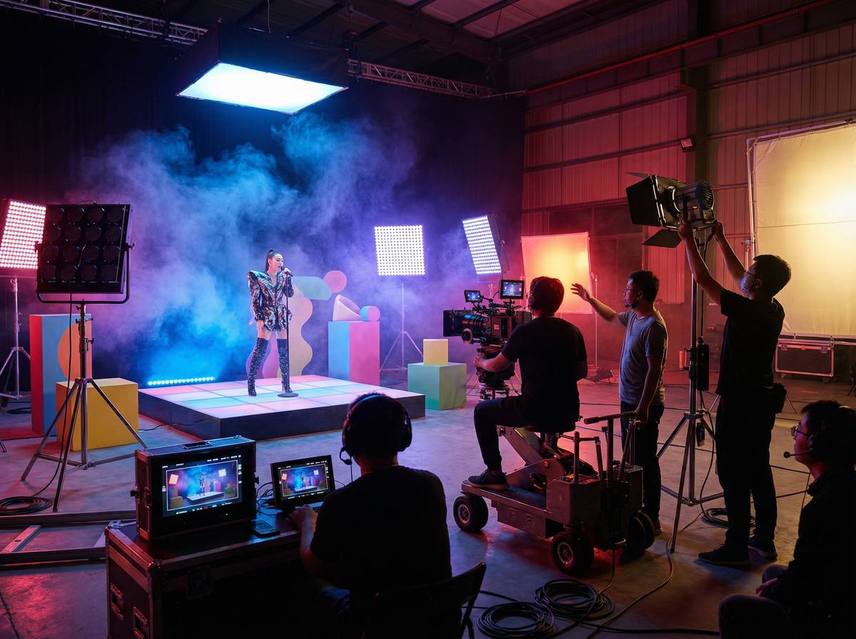 国产主播 MV拍摄幕后花絮视频